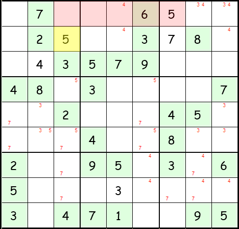 Sudoku Anleitung Schritt 14