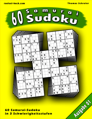 Samurai-Sudoku (Rätselbuch)
