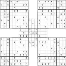 Samurai-Sudoku